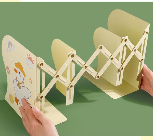 Großhandel B2B Bunte Buchstütze ausziehbar Buchständer Einhorn